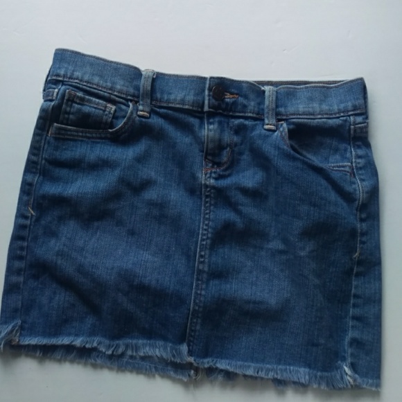 Old Navy Dresses & Skirts - Old navy denim distressed Jean skirt